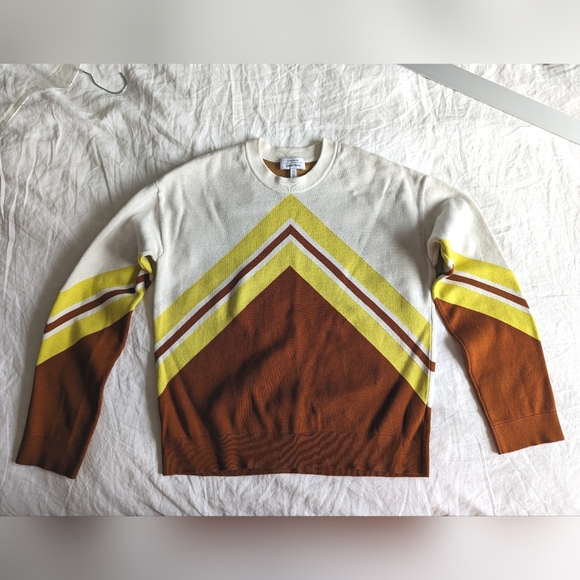 & Other Stories sweatshirt brown pattern Size M - Picture 2 of 13